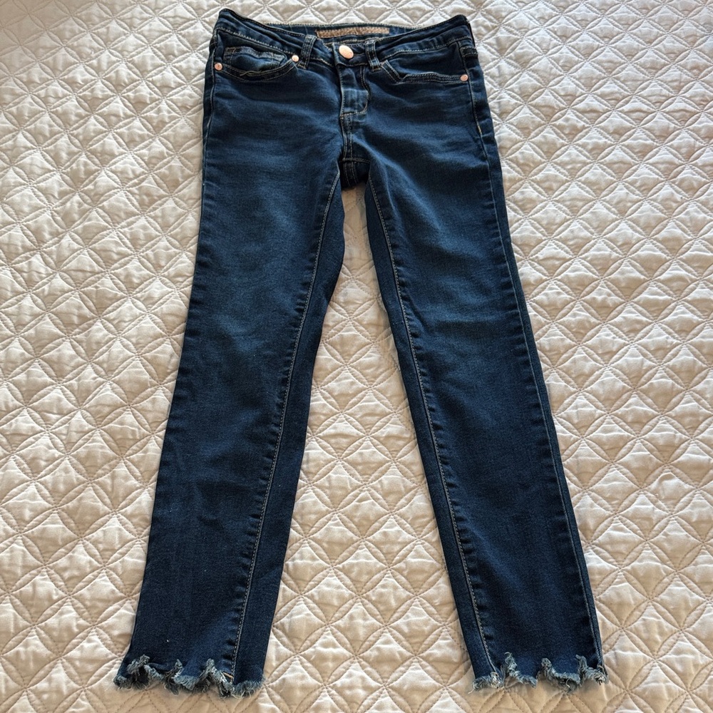 Kids Joe’s jeans raw hem